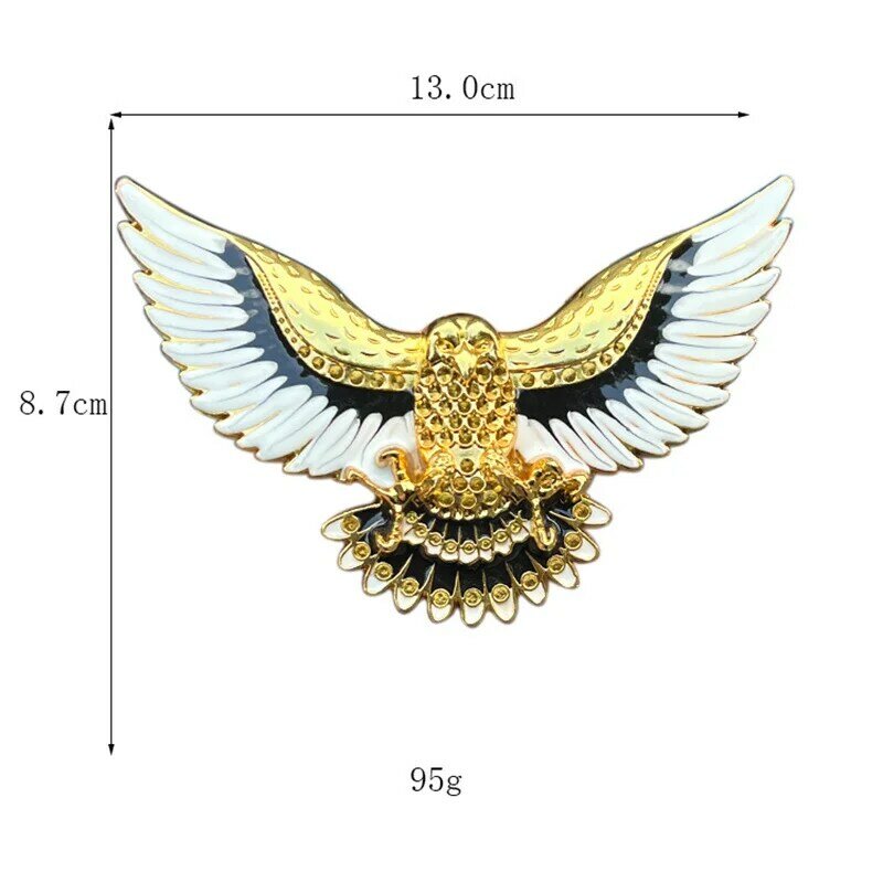 Hebilla de cinturón de águila voladora, estilo occidental