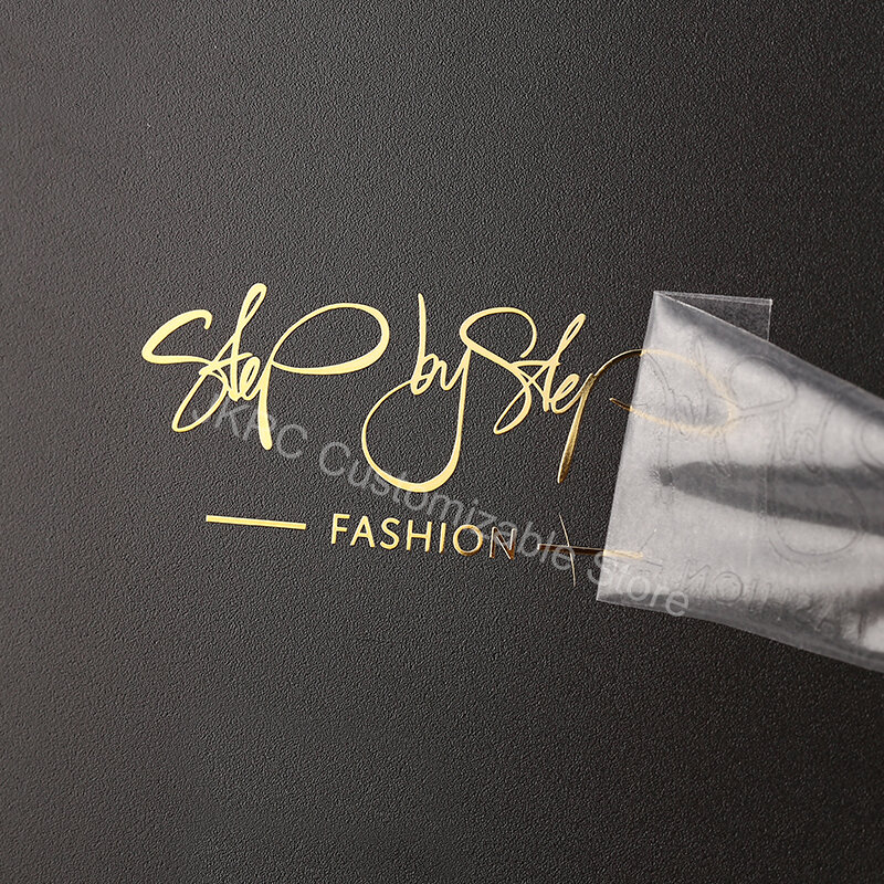3D Золотая переводная наклейка Блестящая серебряная металлическая логотип кристальная этикетка самоклеящаяся брендовая Персонализированная DTF печать УФ фольга рельефная