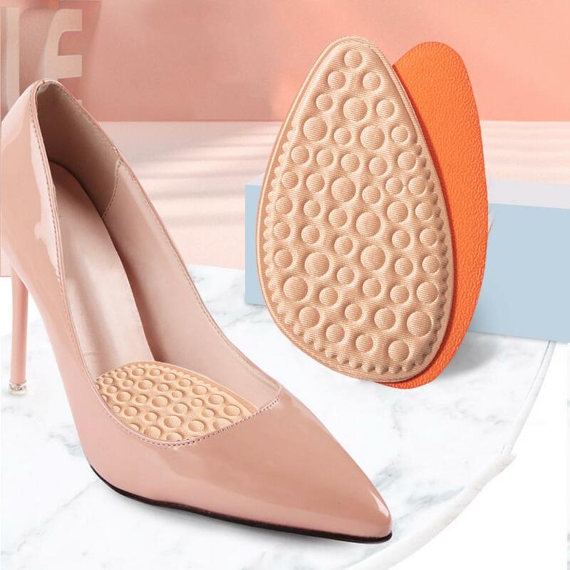 Deodorant Shoe Pads Breathable Anti-odor High Heel Insoles with Shock Absorption Anti-skid Features for Women's for Comfort