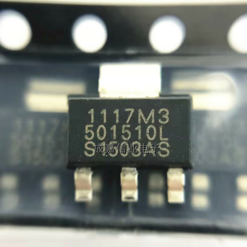 10 шт./лот SPX1117M3-L-5-0/TR SOT-223-3 маркировка; 1117M3 50 LDO регуляторы напряжения 800mALOW DROPOUT PMIC-управление питанием ICs