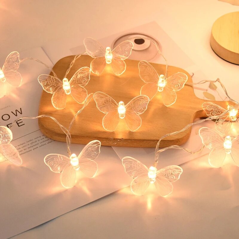 Battery String Lights Beautiful Fairy Tale LED Night Lamp 1.5M Party Decor Children's Day