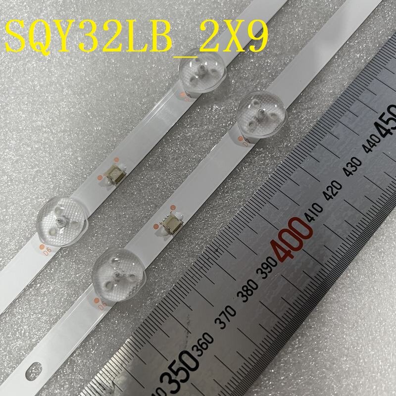 Tiras de retroiluminação LED para retroiluminação, 9LED para SQY32LB _ 2X9 _ MPCB ATVIO ATV-32 IRBIS 32S30HA105B