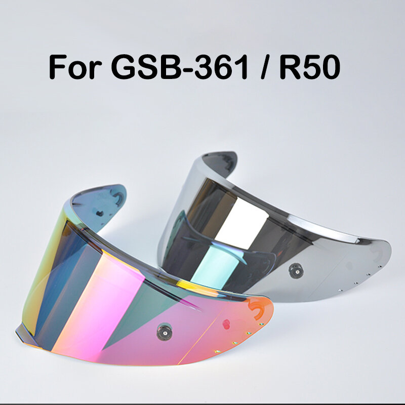 Солнцезащитный козырек для шлема GSB S361, 10 цветов на выбор