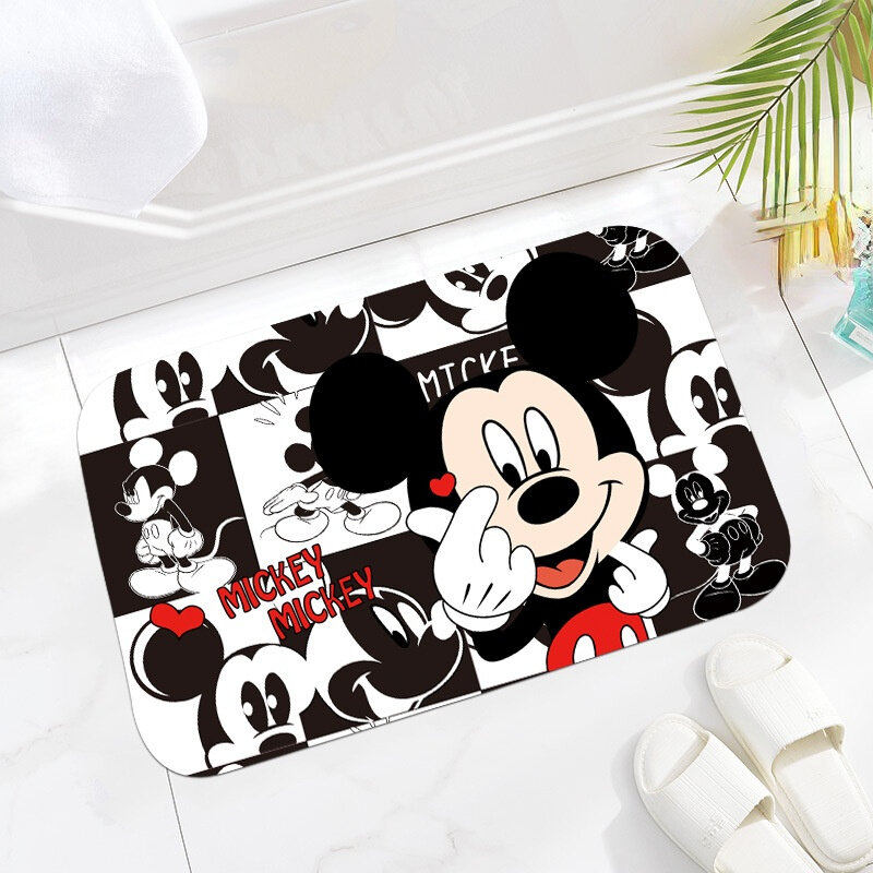 Welkom Deurmat 40X60Cm Mickey Mouse Hal Antislip Vloer Tapijten Voordeur Mat Outdoor Tapijten tapijt Slaapkamer Keuken