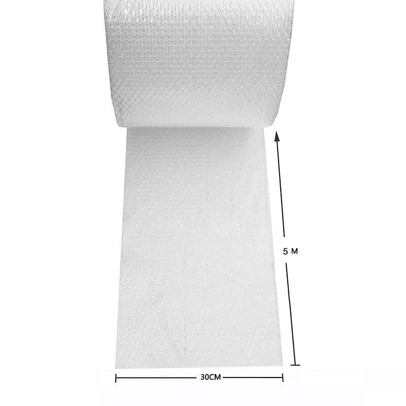 5 м пузырчатая пленка Противоударная пена рулон пакет бумажная упаковка двухслойная хрупкая сброс давления транспортировка буфера Заполнение