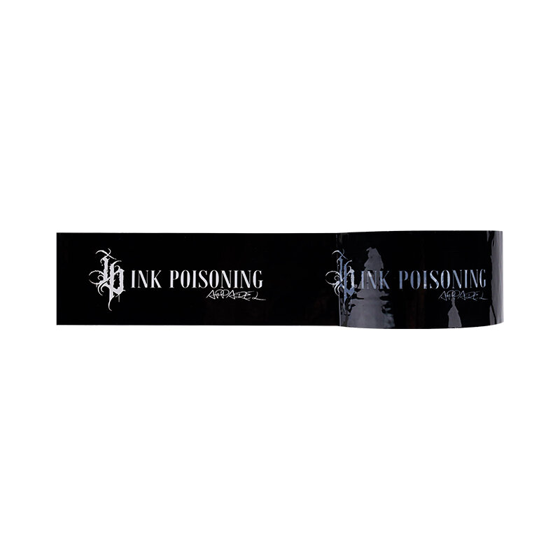 Prodotto personalizzato nastro adesivo personalizzato nero a basso rumore nastro sigillante per cuciture nastro da imballaggio personalizzato con Logo