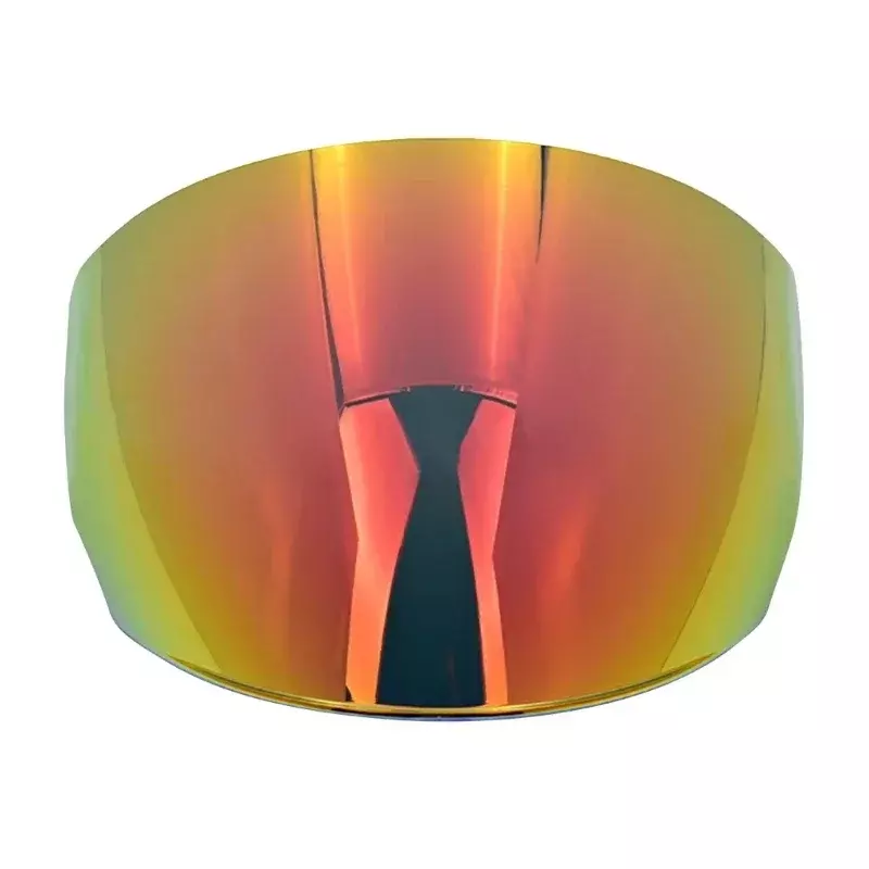 Visor pengganti untuk LS2 OF608 helm motor, helm pelindung kepala panjang aliran udara lensa ekstra Perak Hitam warna-warni