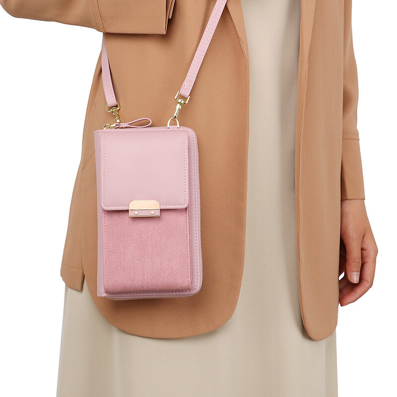 女性のためのファッショナブルな小さな革のハンドバッグ,マットなショルダーバッグ,電話のポケット