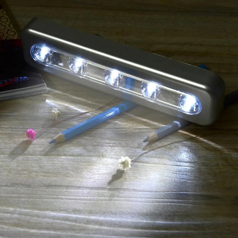 Светодиодный, магнитная Сенсорная лампа для шкафа, съемный многоцелевой шкаф, ночник, светильник, настенный светильник для коридора, портативный простой светильник для шкафа