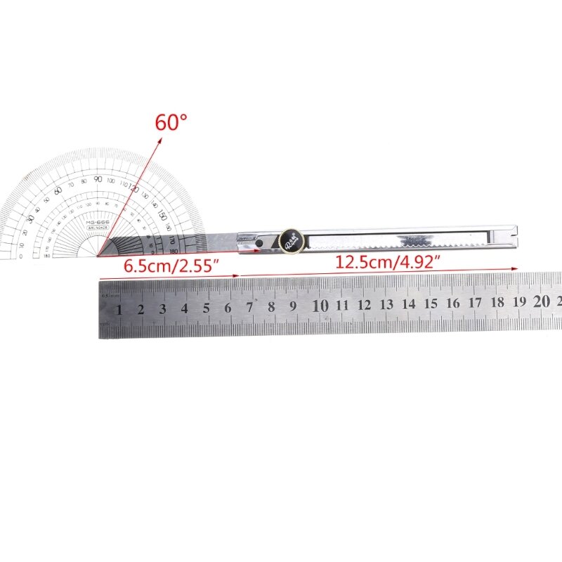 30 ° Tip Draagbare Auto-lock Utility Knife Papiersnijder Intrekbaar voor scheermes
