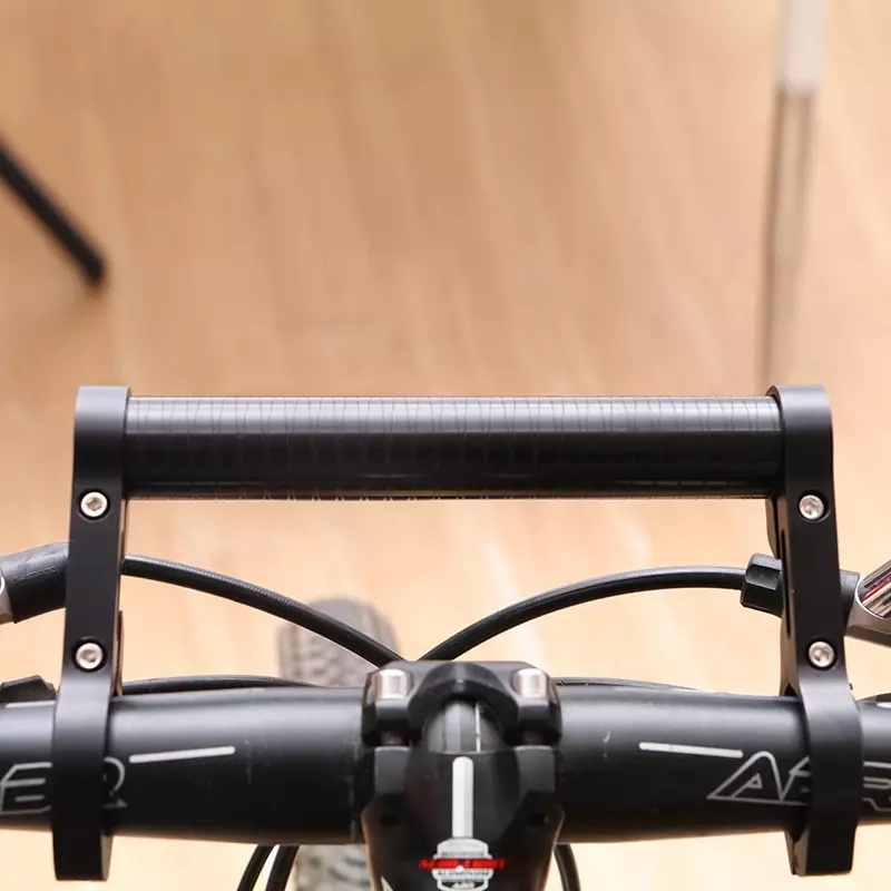 Staffa di prolunga per montaggio su Computer nero/oro per Mountain Bike IAMOK supporto per luce sedile fisso accessori per biciclette