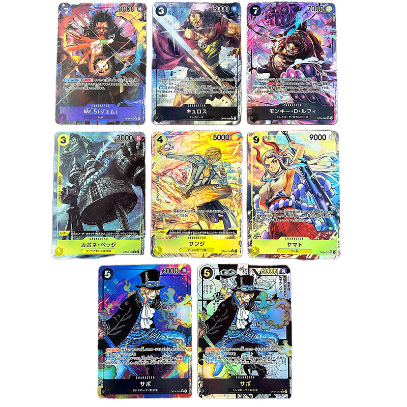 Anime Cards One Piece OPCG Boa Hancock Nami Law Ace Luffy Yamato OP04 Japanese Version Replica Game Anime Collection Cards