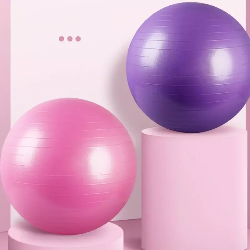 45cm/55cm/65cm/75cm/85cm PVC Fitness Balls Yoga Ball Thickened Explosion-proof Exercise Home Gym Pilates Equipment Balance Ball
