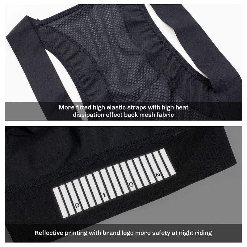 Rion Fietsen Broek Mannen Zomer Fiets Ondergoed Elastische Interface Kussen Mtb Mountainbike Downhill 3D Gewatteerde Panty