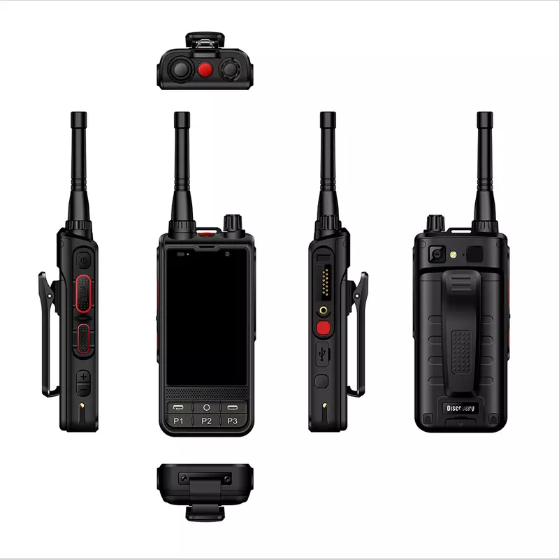 2024 NEW W6+ Walkie Talkie 4G Network WIFI Android 10 Unlock LTE/WCDMA/GSM POC Radio Work with Real PTT Zello