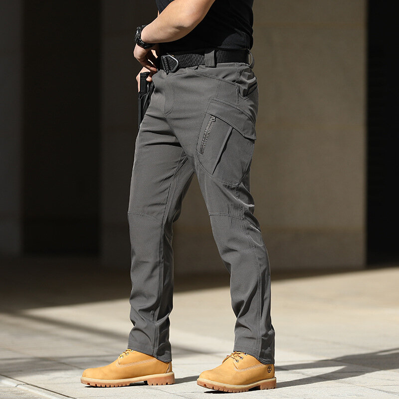 Pantalones tácticos de Archon para exteriores, tela elástica, pantalones del Servicio Secreto de la ciudad, fanáticos militares, ropa de trabajo con múltiples bolsillos