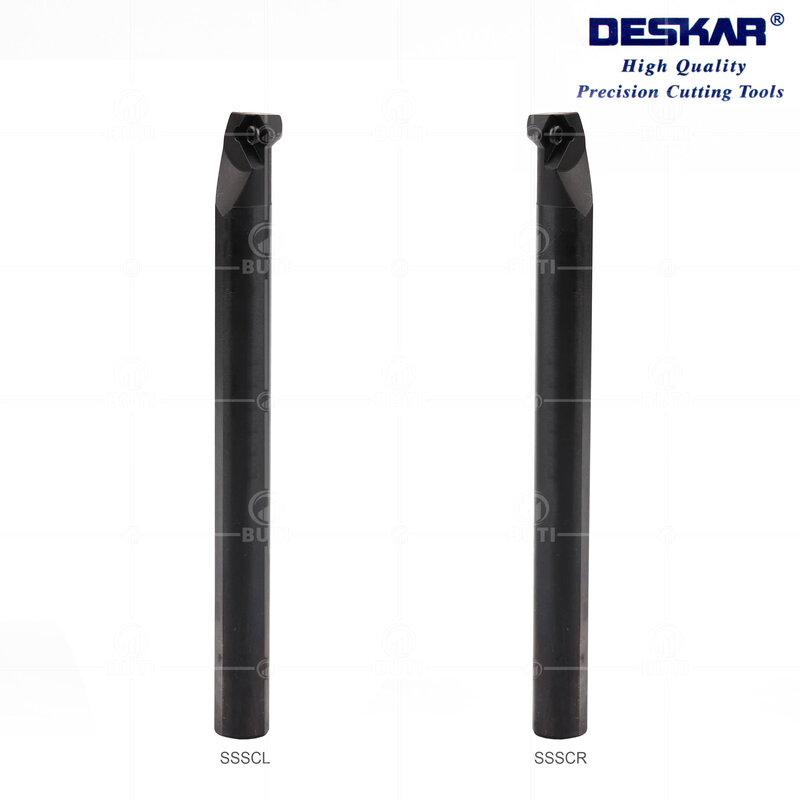 DESKAR 100% Original SSSCR/L Lathe Turning Tool S12M-SSSCR09 S25S-SSSCL09 Internal Holder Boring Bar SCMT/SCGT09 Carbide Inserts