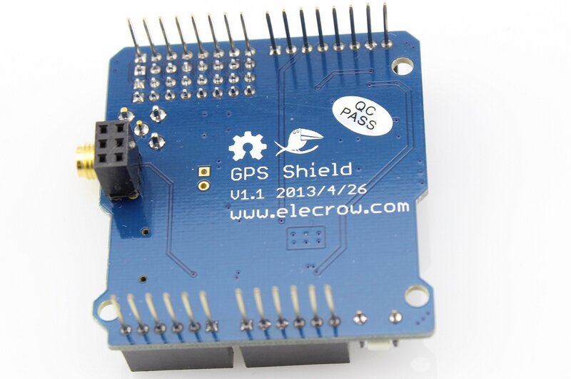 Bouclier GPS avec antenne, NEO-6M V-5V, avec port série, Interface Micro SD, Compatible pour Arduino,Mega,Crowduino, 3.3