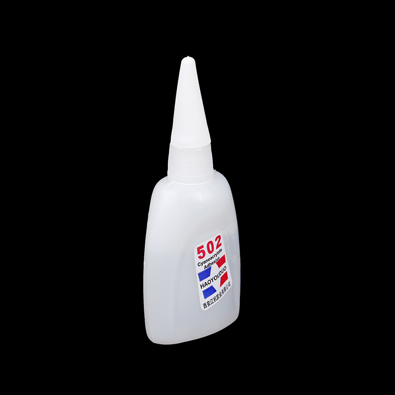 1Pc colla Super liquida 502 adesivo cianoacrilato istantaneo ad asciugatura rapida StrongGlue