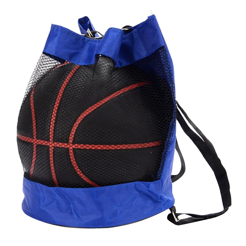 حقيبة ظهر لكرة السلة ذات سعة عالية للمشي لمسافات طويلة في الهواء الطلق حقيبة تخزين العارضة لصالة الألعاب الرياضية