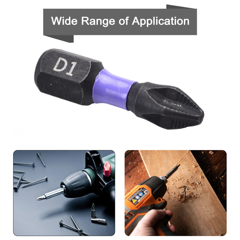 1pc Non-slip PH2 Magnetic Batch Head Cross Screwdriver Hardness Impact Drill Bit Power Tool Accessories And Parts