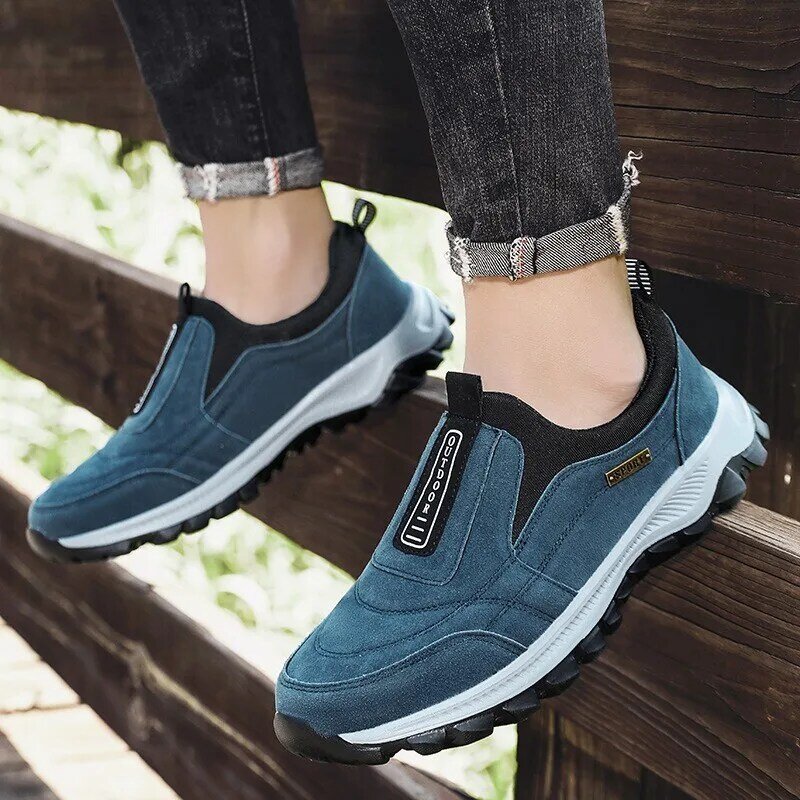New Outdoor Hiking Camping Light Running Jogging Casual Sports Men's Shoes Non-slip Loafers Hiking Shoes Large Size 39-49