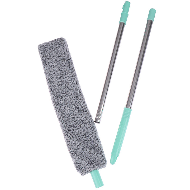 Bedside Dust Brush Long Handle Mop Sweep Artifact Long Crevice Static Dust Brush Extensible Cleaning Duster Sofa Gap Fur Hair