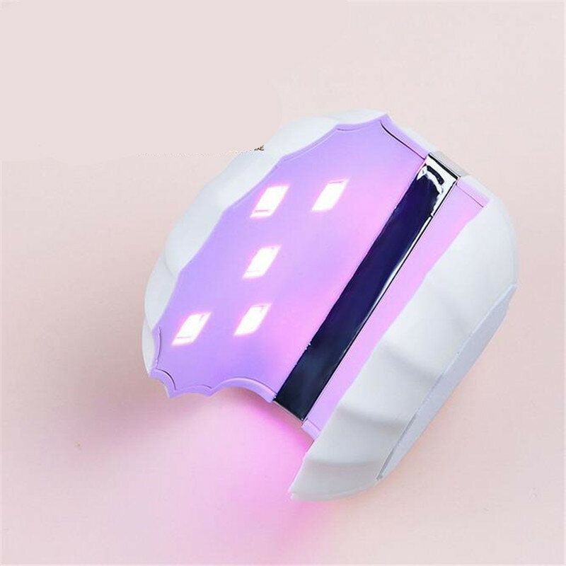 Portable USB Cable 6W 18W Shell LED Nail Dryer UV Curing Lamp For Gel Based Polishes Manicure Pedicure Gel Machine 2