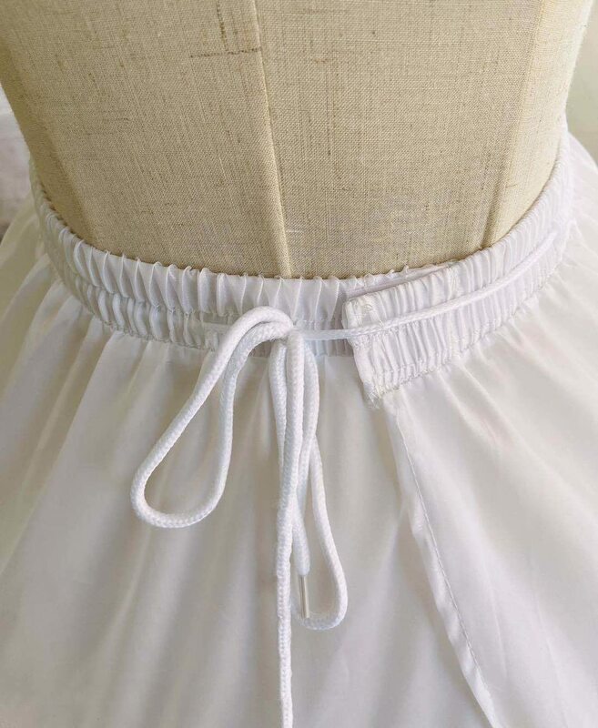 Petticoat แต่งงาน Petticoat Underskirt แต่งงานชุดแต่งงาน Crinoline 6 Hoop สีขาว2023