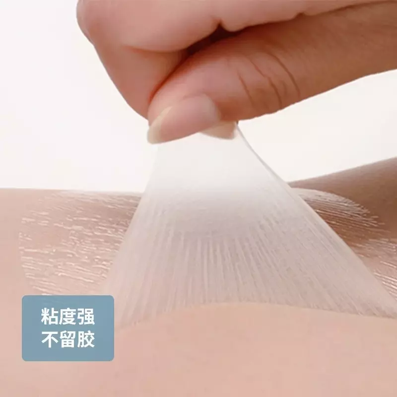 100 шт., водонепроницаемые прозрачные ленты для защиты кожи