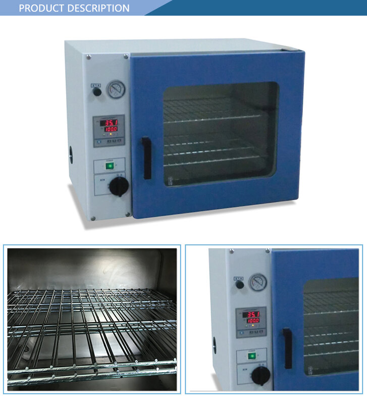 Vacuum Oven Lithium Ion Battery Vacuum Oven Drying Machine For Lab