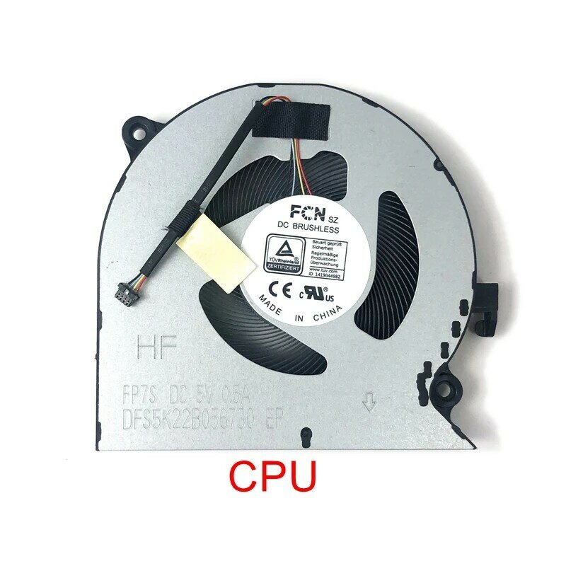 Ventilador de refrigeración GPU para ordenador portátil, enfriador para Huawei HONOR MagicBook 16, 16Pro, 2021, R7, HQ23300200000, HQ23300196000, 5V, 0.5A, nuevo y Original