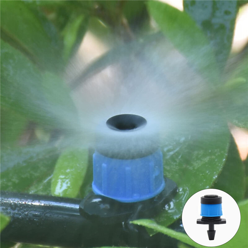 50 Stück/100 Stück Garten bewässerungs sprinkler voll kreisförmig verstellbare Springbrunnen düse einstellbare Streu spray Pilz tropfer