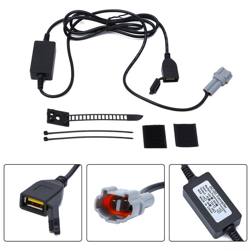 12 فولت/24 فولت USB شاحن 2A التوصيل والتشغيل التتبع XSR700 مساعد لياماها MT07 MT09 FZ07 FZ09