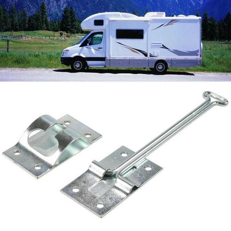 Generic RV Door Holder Catch Door Hold Hook Keeper Metal ,Replacement, T Style Entry Door Latch Hardware for Camper,Cargo