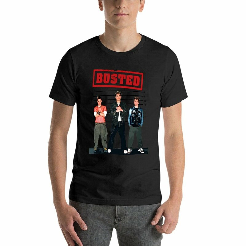 Wanted Busted Band T-Shirt kawaii clothes for a boy quick drying sports fans mens graphic t-shirts funny