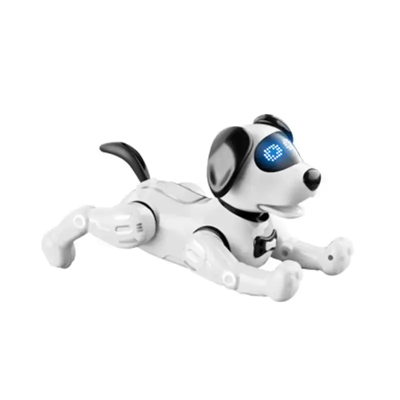 지능형 감지 대화형 강아지 RC 로봇, 음성 명령 로봇 핸드 스탠드, 춤추는 개 로봇