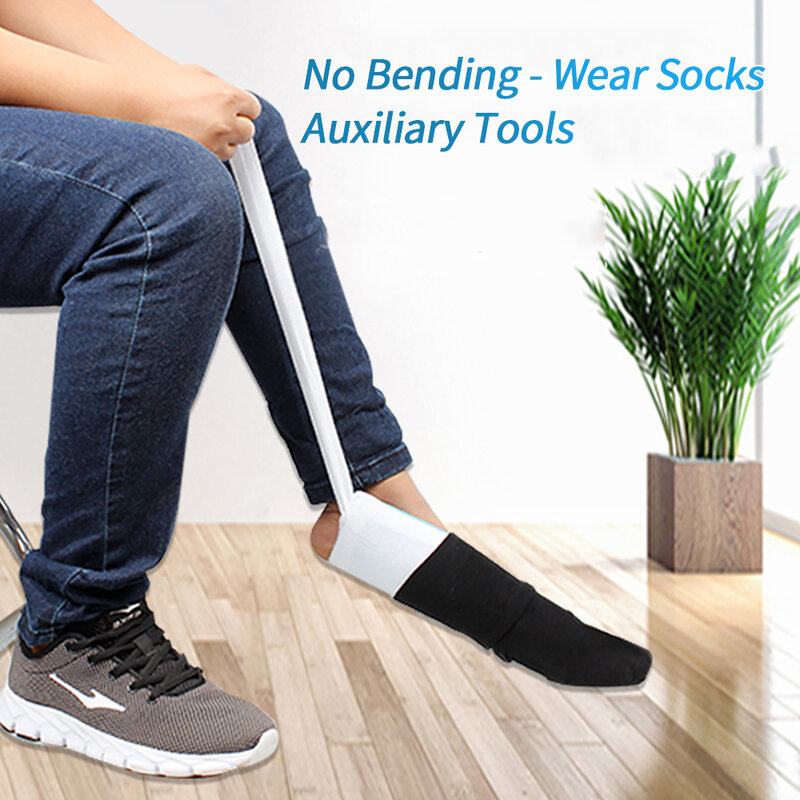 1 Stück flexible Socken hilfe Kit Slider Socken Helfer Aide Tool zum Anziehen von Socken Männer Frauen ältere Socken Assist Gerät Socken Puller