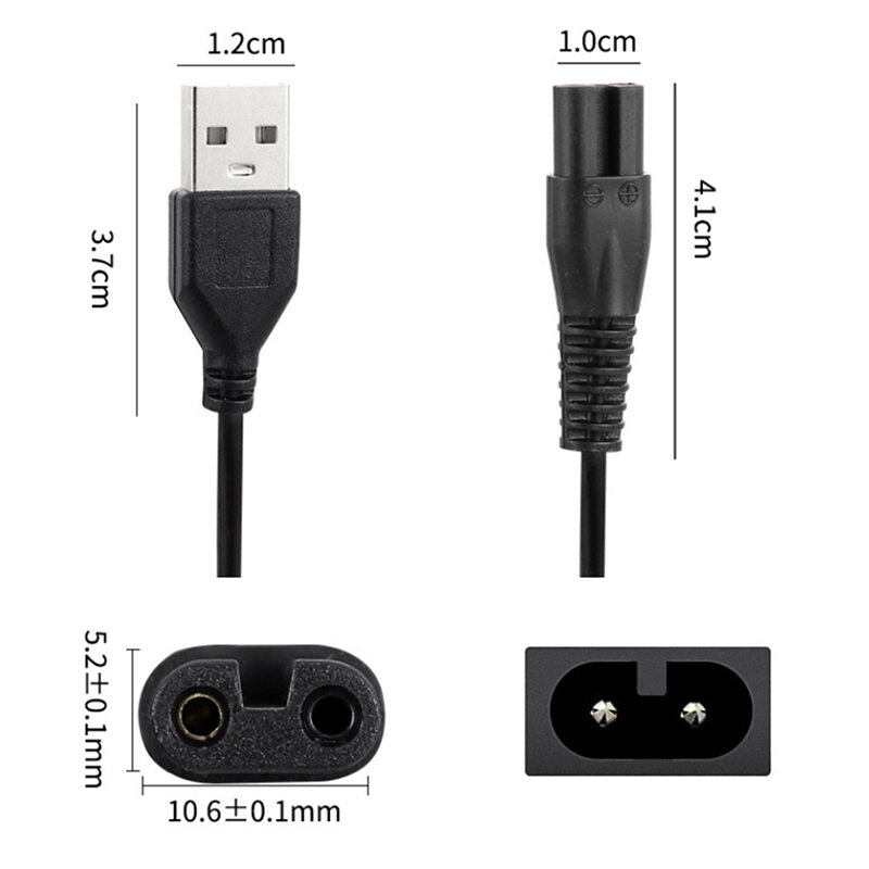 Câble de chargeur compatible avec le toilettage Meridian, rasoir électrique, tondeuse, remplacement, câble de charge, alimentation, adaptateur