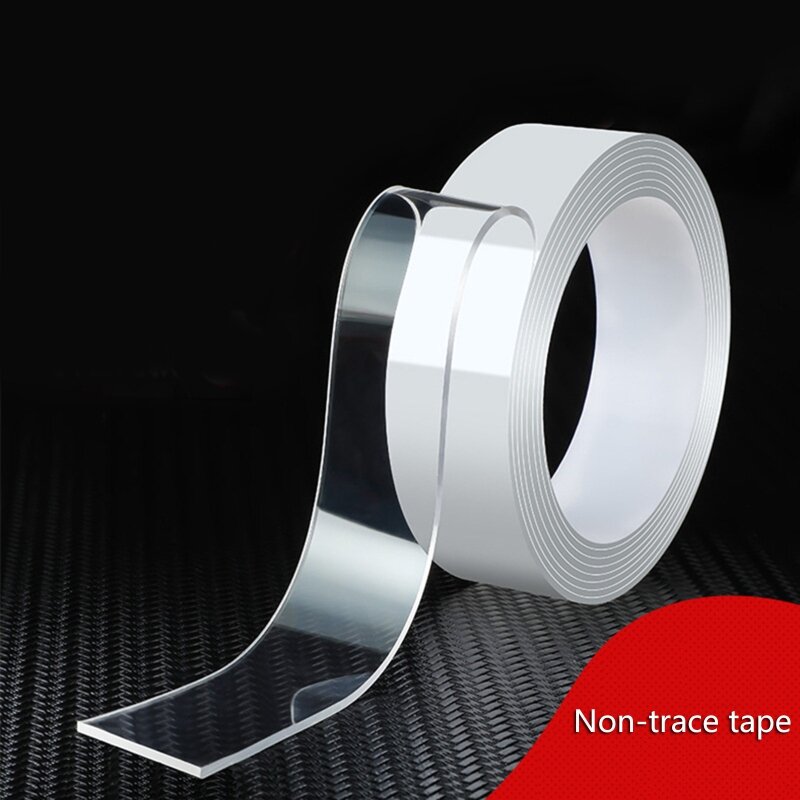 Transparent Poster Wall Tape Mounting Tape Strips for Picture Carpet Decoration