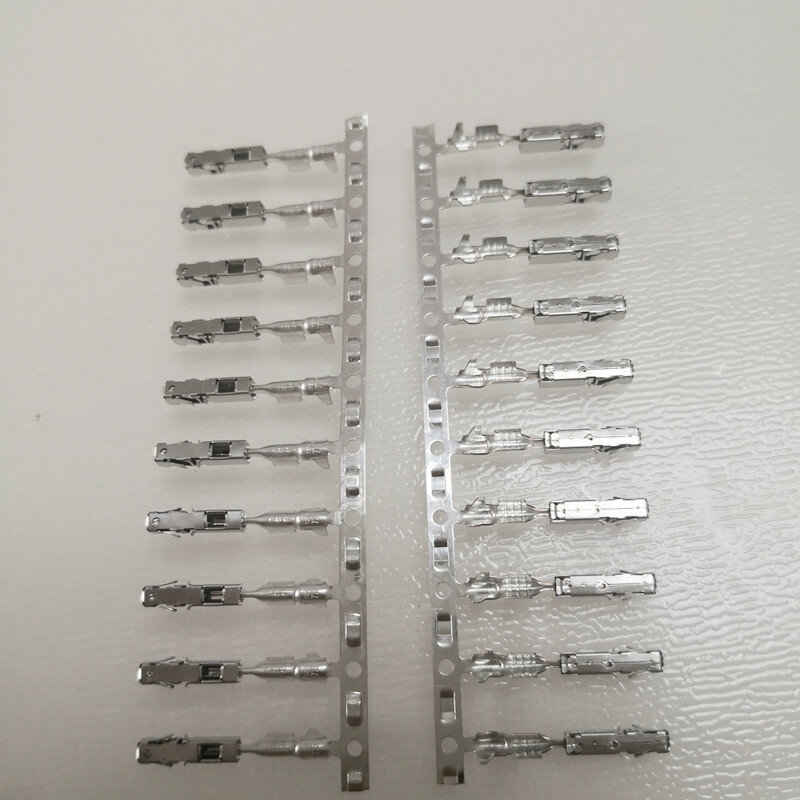50pcs/lot TE Crimp Female Terminals (Pins) For Repair Wire For Audi Volkswagen Skoda Seat 1241380-1