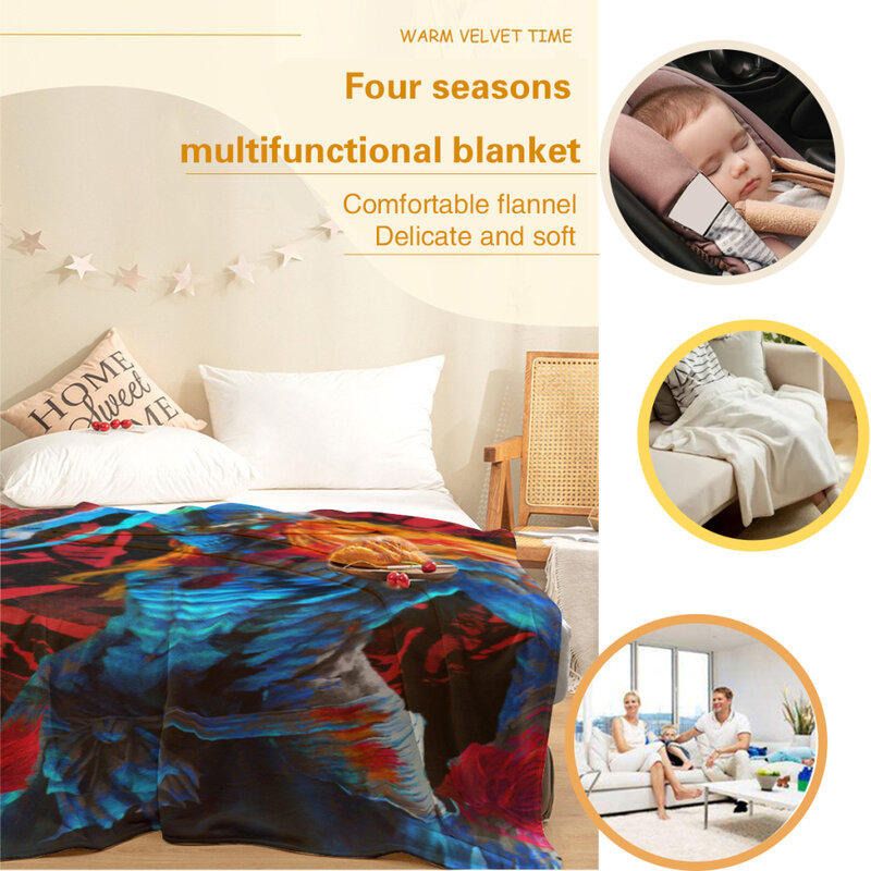 Среднее одеяло B-Bleachh, фланелевые мягкие одеяла, теплые домашние и декоративные одеяла