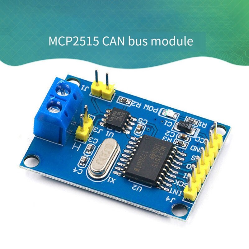 MCP2515 PCB модуль TJA1050 приемник SPI для 51 Arduino набор для самостоятельной сборки микроконтроллер программы рутины