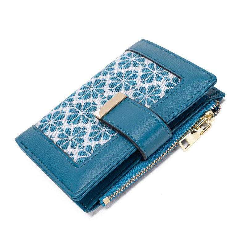 Antimagnetism Card Package Fashion Leisure Large Capacity Wallet High-quality Multiple Card Positions Coin Purse Women