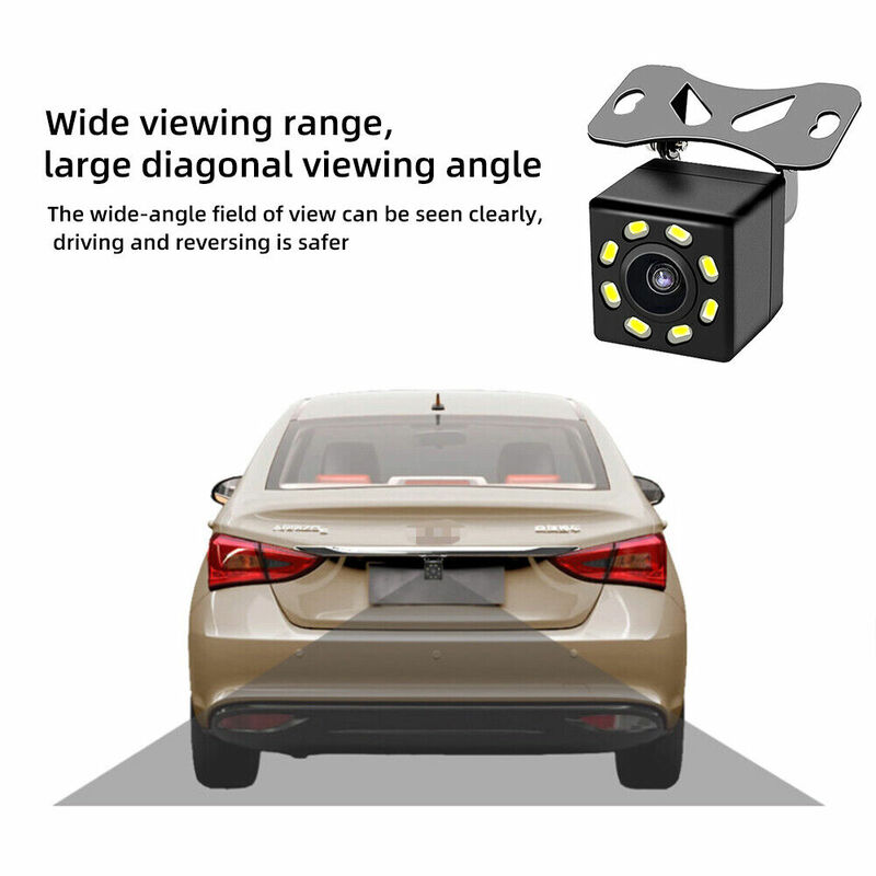 7"Monitor +Wire Rear View Backup Camera Night Vision System For RV Truck Bus Parking Rearview Easy Installation Car Acesssories