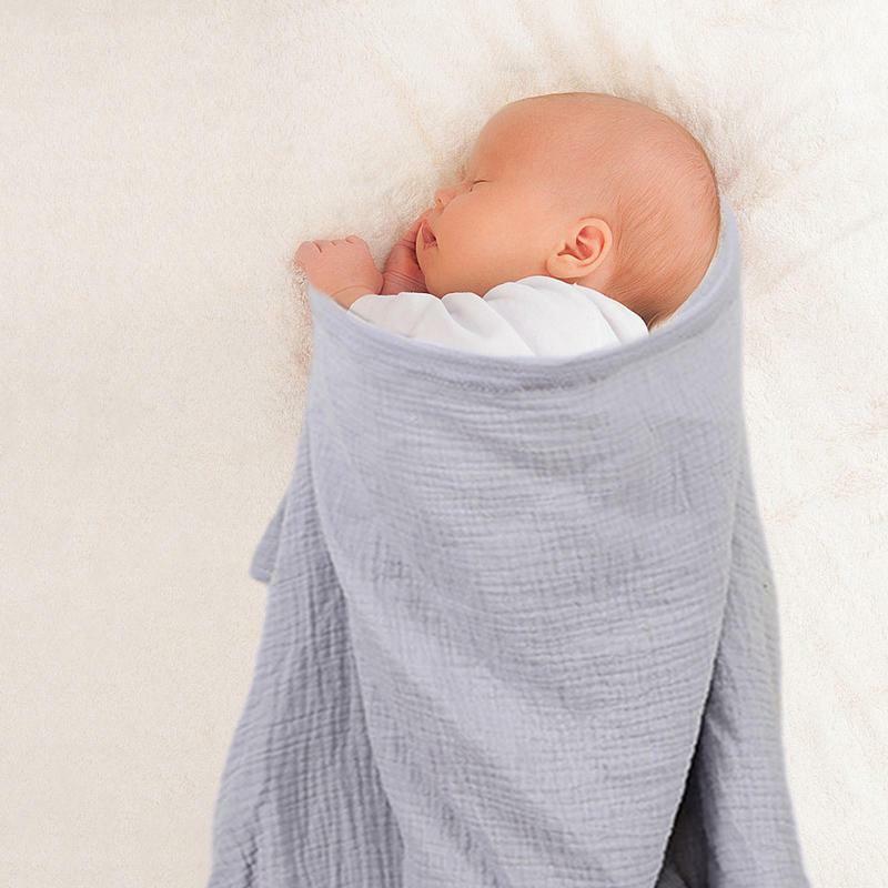 通気性のある綿の看護布、授乳カバー、看護エプロン、母乳育児タオル、クラウドプリント、通気性