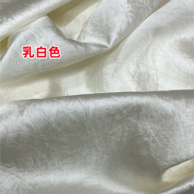 Robe Cheongsam plissée en acétate, 100% triacétate, tissu en satin, pendentif lisse, robe formelle, chemisier et style fjNational
