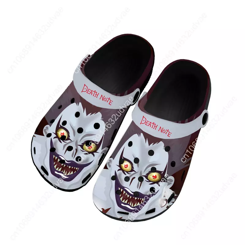 Demon Ryuk Horror Halloween Death Note Home zoccoli scarpe da acqua personalizzate scarpe da uomo per adolescenti da donna zoccoli da giardino pantofole con foro da spiaggia