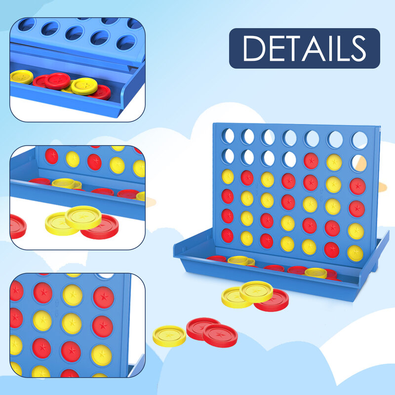 Hadiah anak-anak interaktif 4 baris papan permainan vertikal untuk hiburan tanpa batas lebar aplikasi