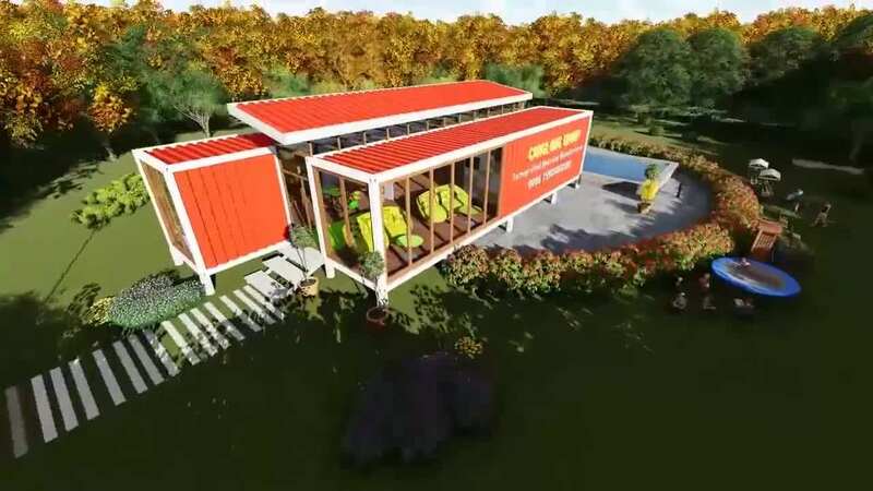 40ft prefab luxury mobile container homes